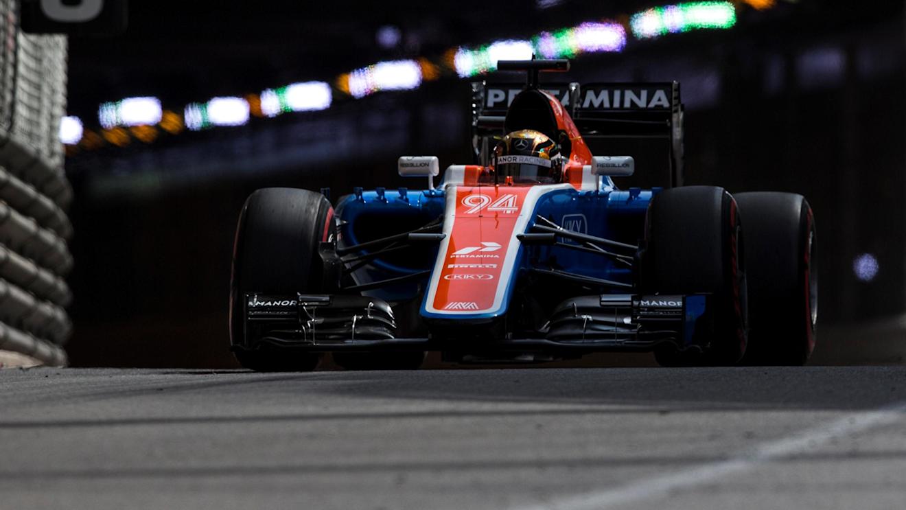 Pascal Wehrlein (GER) Manor Racing MRT05 at Formula One World Championship, Rd6, Monaco Grand Prix, Practice, Monte-Carlo, Monaco, Thursday 26 May 2016. © Sutton Images