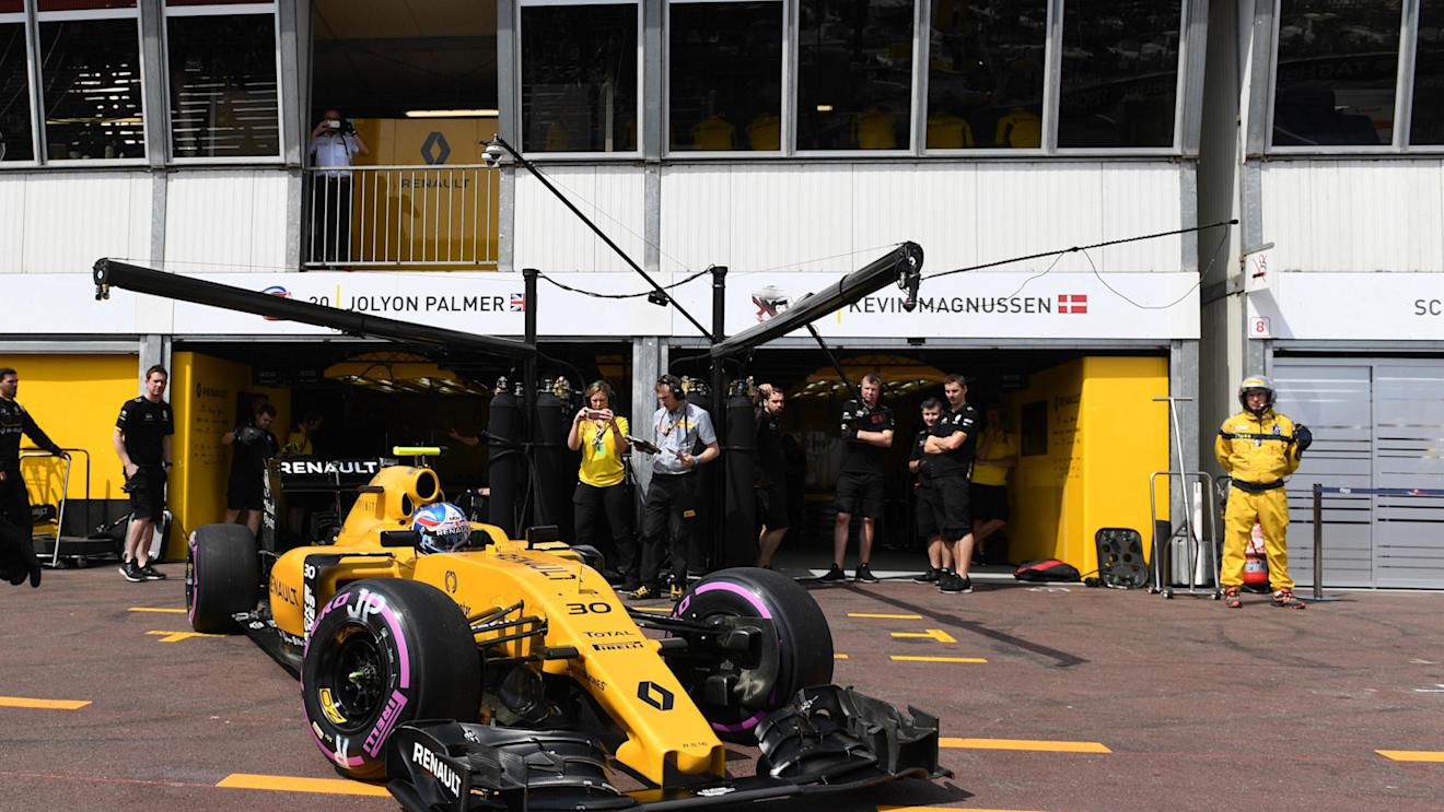 Jolyon Palmer (GBR) Renault Sport F1 Team RS16 at Formula One World Championship, Rd6, Monaco Grand Prix, Practice, Monte-Carlo, Monaco, Thursday 26 May 2016. © Sutton Images