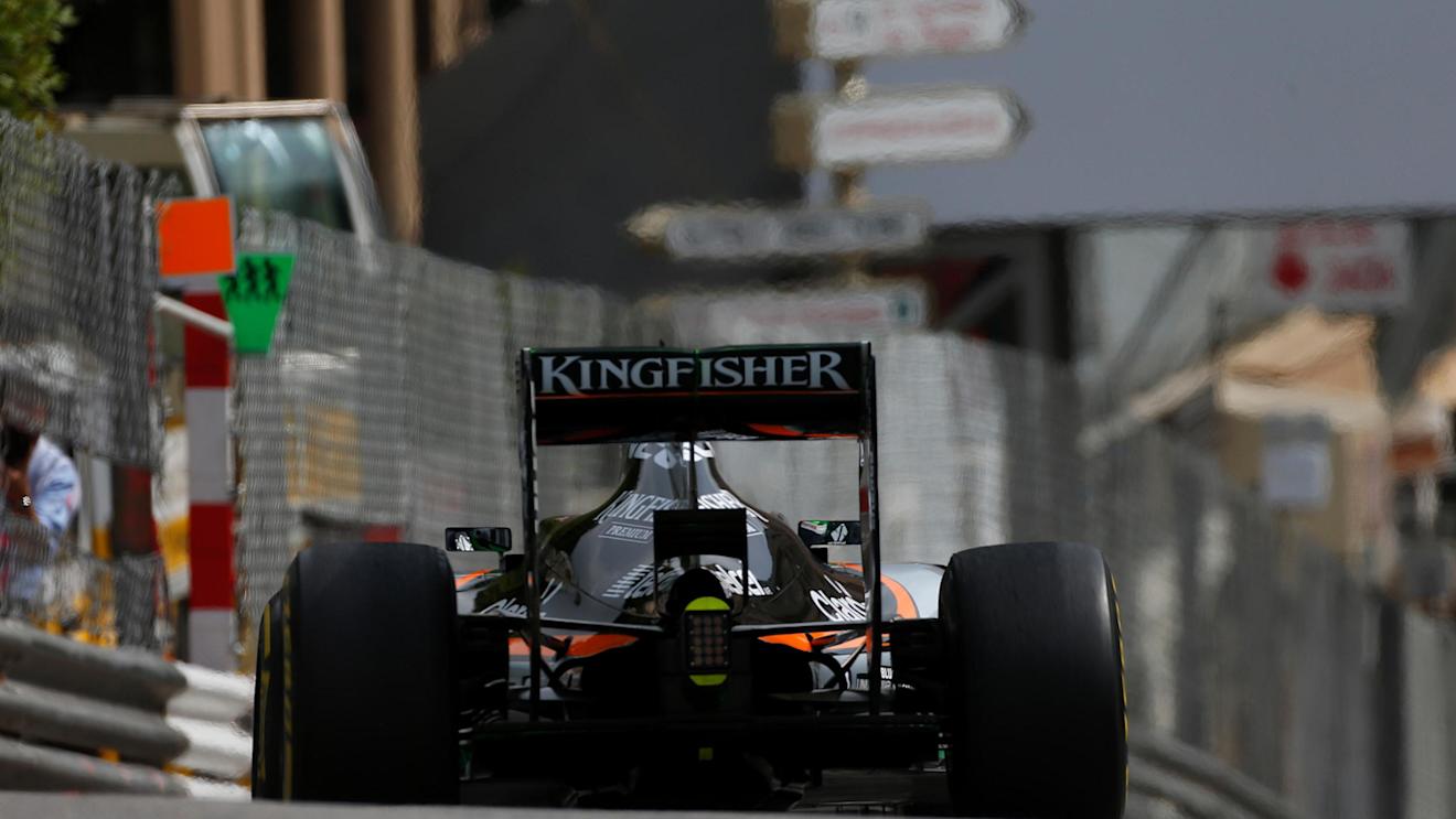 Nico Hulkenberg (GER) Force India VJM09 at Formula One World Championship, Rd6, Monaco Grand Prix, Practice, Monte-Carlo, Monaco, Thursday 26 May 2016. © Sutton Images