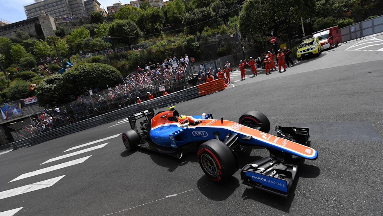 Rio Haryanto (IDN) Manor Racing MRT05 at Formula One World Championship, Rd6, Monaco Grand Prix, Practice, Monte-Carlo, Monaco, Thursday 26 May 2016. © Sutton Images