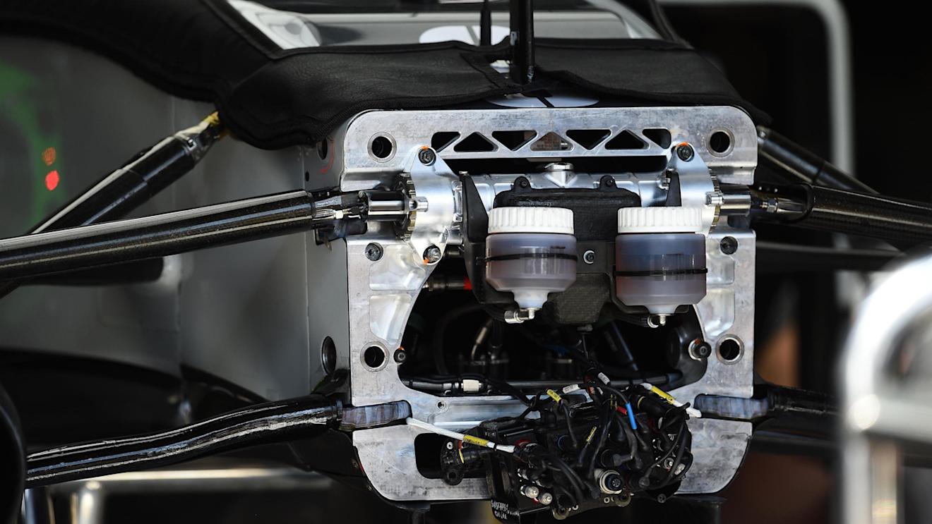 Mercedes-Benz F1 W07 Hybrid chassis detail at Formula One World Championship, Rd6, Monaco Grand Prix, Preparations, Monte-Carlo, Monaco, Wednesday 25 May 2016. © Sutton Images