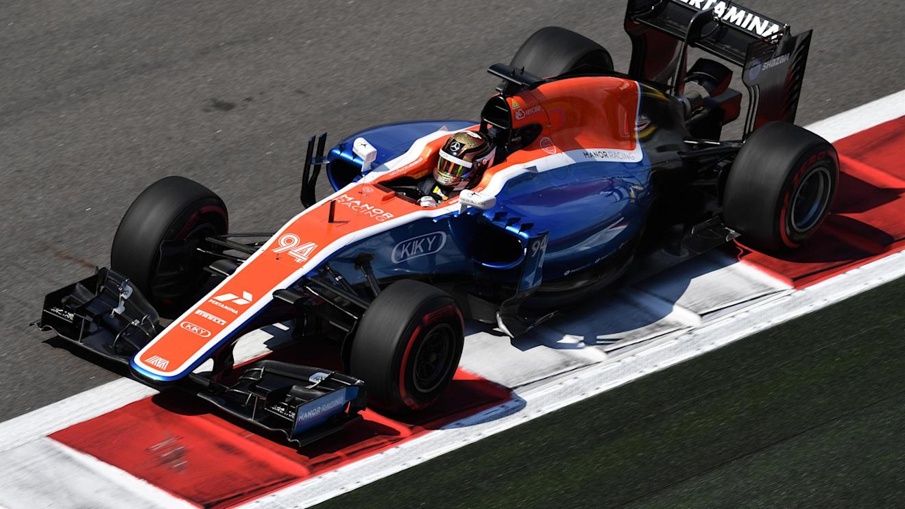Pascal Wehrlein (GER) Manor Racing MRT05 at Formula One World Championship, Rd4, Russian Grand Prix, Practice, Sochi Autodrom, Sochi, Krasnodar Krai, Russia, Friday 29 April 2016. © Sutton Motorsport Images
