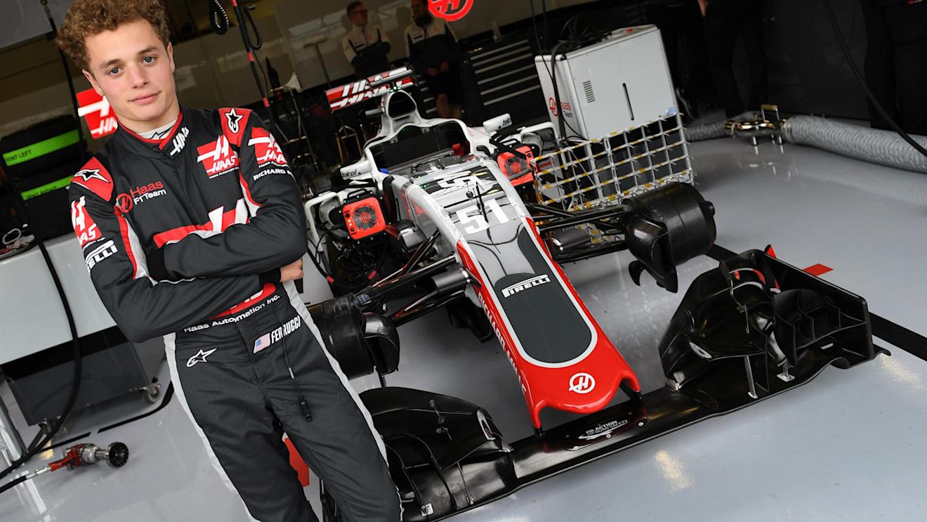 Santino Ferrucci (USA) Haas VF-16 at Formula One Testing, Day One, Silverstone, England, Tuesday 12 July 2016. © Sutton Images