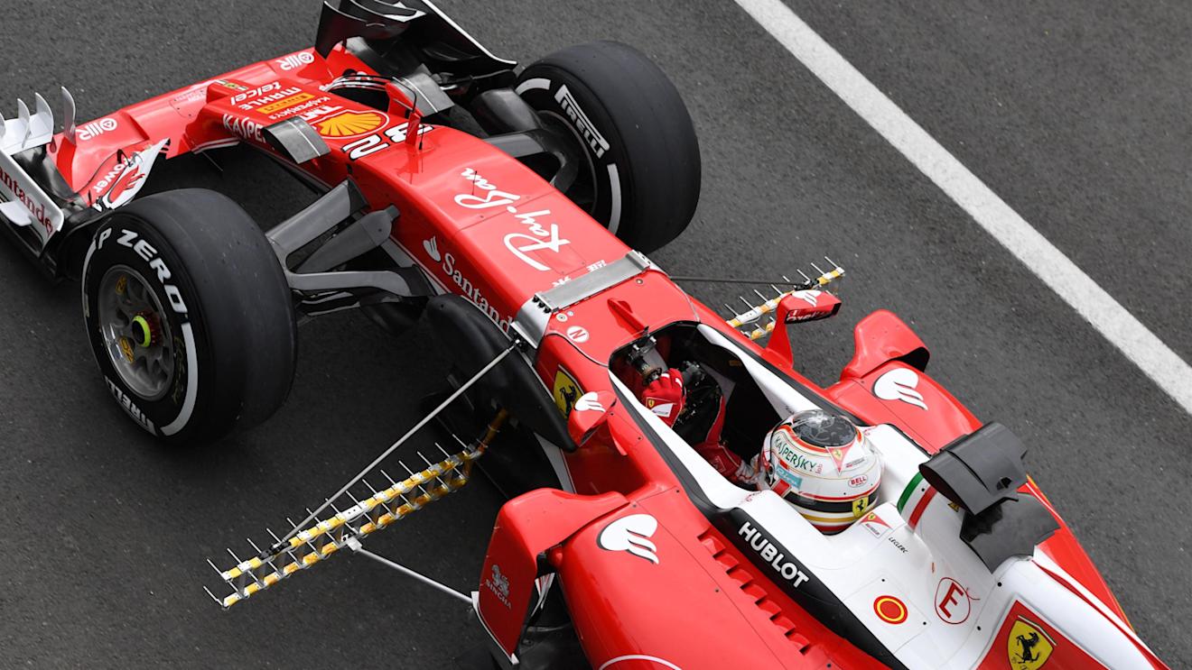 Charles Leclerc (MON) Ferrari SF16-H with aero sensors at Formula One Testing, Day One, Silverstone, England, Tuesday 12 July 2016. © Sutton Images