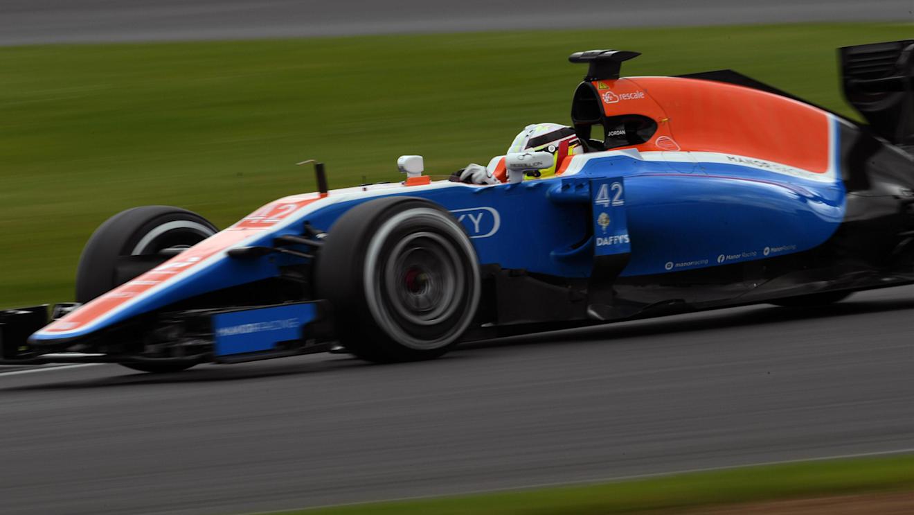 Jordan King (GBR) Manor Racing MRT05 at Formula One Testing, Day Two, Silverstone, England, Wednesday 13 July 2016. © Sutton Images