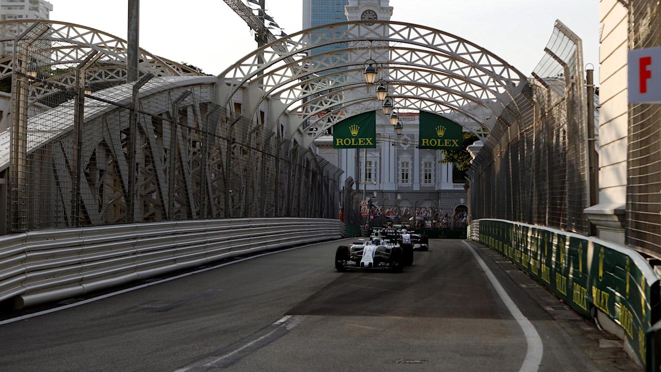 Felipe Massa (BRA) Williams FW38 at Formula One World Championship, Rd15, Singapore Grand Prix, Practice, Marina Bay Street Circuit, Singapore, Friday 16 September 2016. © Sutton Images