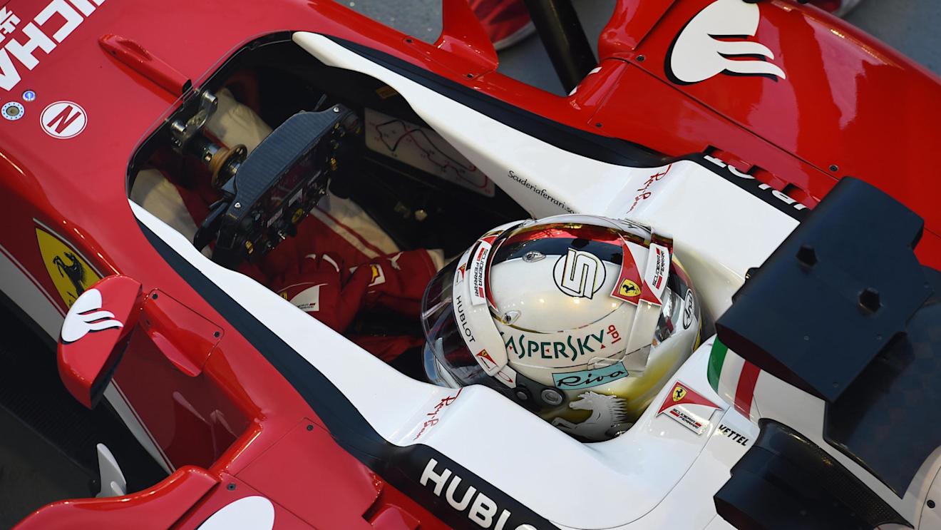 Sebastian Vettel (GER) Ferrari SF16-H at Formula One World Championship, Rd15, Singapore Grand Prix, Practice, Marina Bay Street Circuit, Singapore, Friday 16 September 2016. © Sutton Images