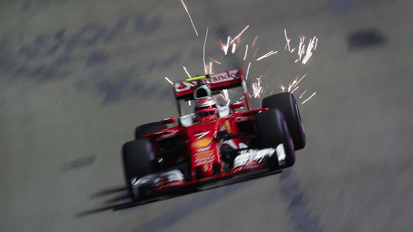 Kimi Raikkonen (FIN) Ferrari SF16-H at Formula One World Championship, Rd15, Singapore Grand Prix, Practice, Marina Bay Street Circuit, Singapore, Friday 16 September 2016. © Sutton Images