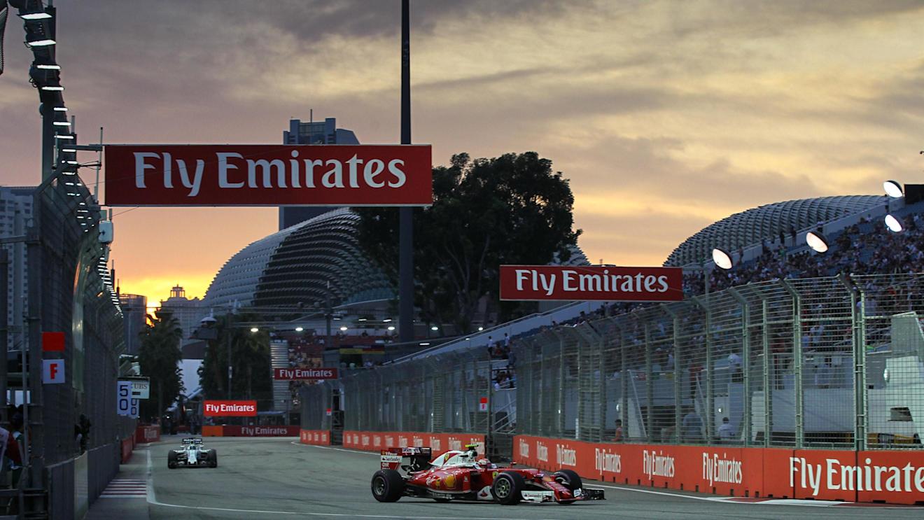 Kimi Raikkonen (FIN) Ferrari SF16-H at Formula One World Championship, Rd15, Singapore Grand Prix, Qualifying, Marina Bay Street Circuit, Singapore, Saturday 17 September 2016. © Sutton Images
