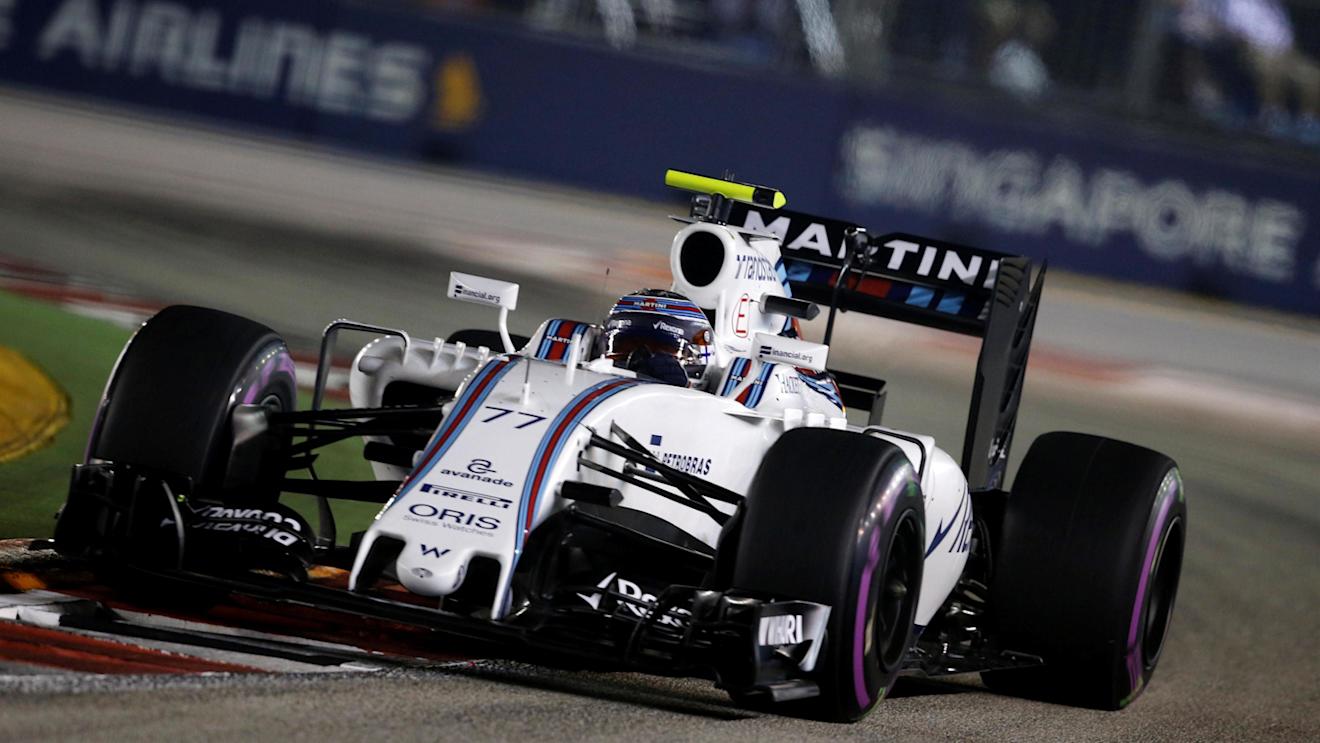 Valtteri Bottas (FIN) Williams FW38 at Formula One World Championship, Rd15, Singapore Grand Prix, Qualifying, Marina Bay Street Circuit, Singapore, Saturday 17 September 2016. © Sutton Images