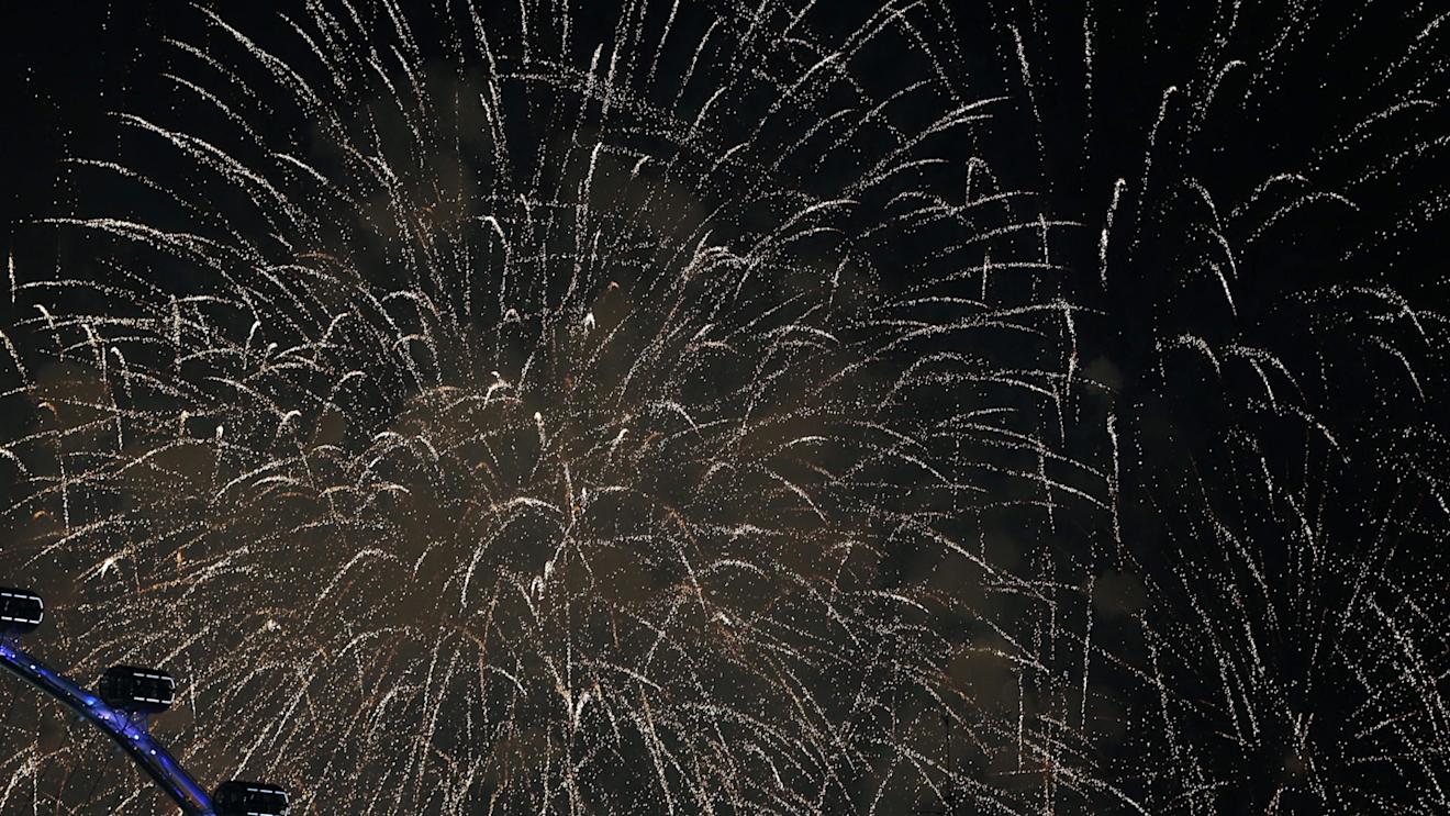 Fireworks at Formula One World Championship, Rd15, Singapore Grand Prix, Race, Marina Bay Street Circuit, Singapore, Sunday 18 September 2016. © Sutton Images