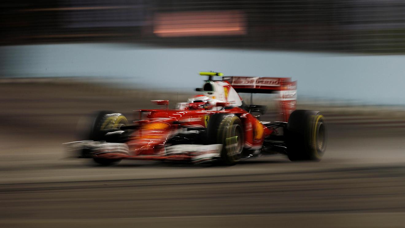 Kimi Raikkonen (FIN) Ferrari SF16-H at Formula One World Championship, Rd15, Singapore Grand Prix, Race, Marina Bay Street Circuit, Singapore, Sunday 18 September 2016. © Sutton Images
