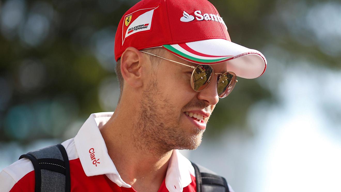 Sebastian Vettel (GER) Ferrari at Formula One World Championship, Rd15, Singapore Grand Prix, Preparations, Marina Bay Street Circuit, Singapore, Thursday 15 September 2016. © Sutton Images