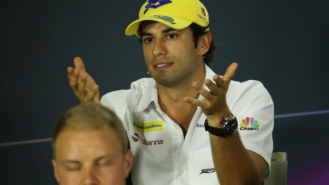 Felipe Nasr (BRA) Sauber in the Press Conference at Formula One World Championship, Rd15, Singapore Grand Prix, Preparations, Marina Bay Street Circuit, Singapore, Thursday 15 September 2016. © Sutton Images