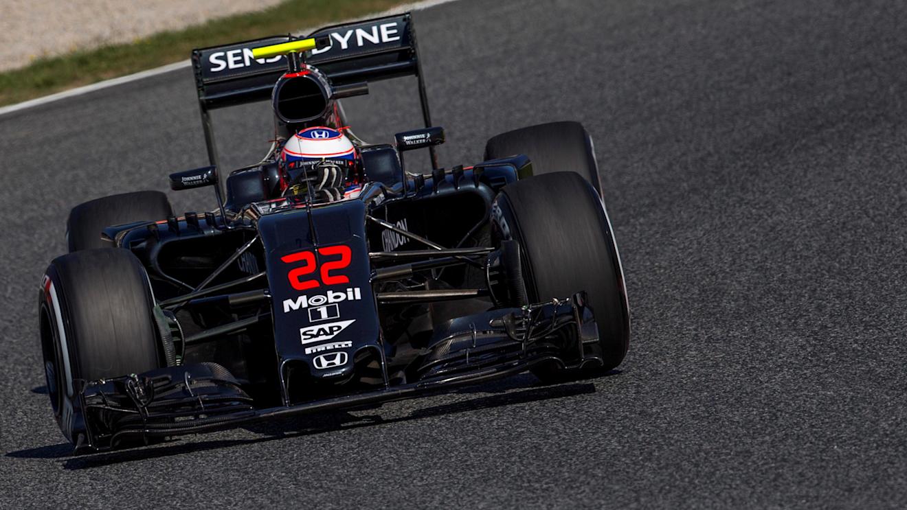 Jenson Button (GBR) McLaren MP4-31 at Formula One World Championship, Rd5, Spanish Grand Prix, Practice, Barcelona, Spain, Friday 13 May 2016. © Sutton Images