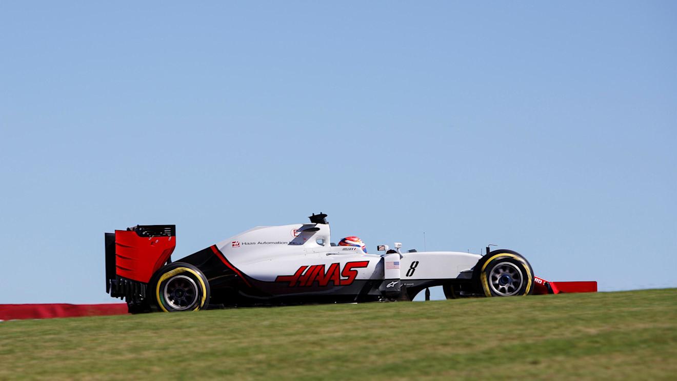 Romain Grosjean (FRA) Haas VF-16 at Formula One World Championship, Rd18, United States Grand Prix, Practice, Circuit of the Americas, Austin, Texas, USA, Friday 21 October 2016. © Sutton Images
