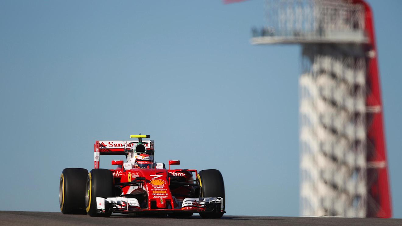 Kimi Raikkonen (FIN) Ferrari SF16-H at Formula One World Championship, Rd18, United States Grand Prix, Practice, Circuit of the Americas, Austin, Texas, USA, Friday 21 October 2016. © Sutton Images