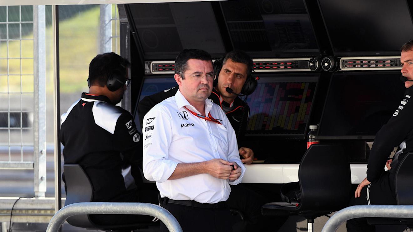 Eric Boullier (FRA) McLaren Racing Director © Sutton Images