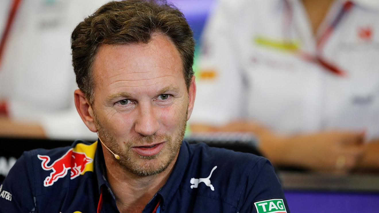 Christian Horner (GBR) Red Bull Racing Team Principal in the Press Conference at Formula One World Championship, Rd18, United States Grand Prix, Practice, Circuit of the Americas, Austin, Texas, USA, Friday 21 October 2016. © Sutton Images