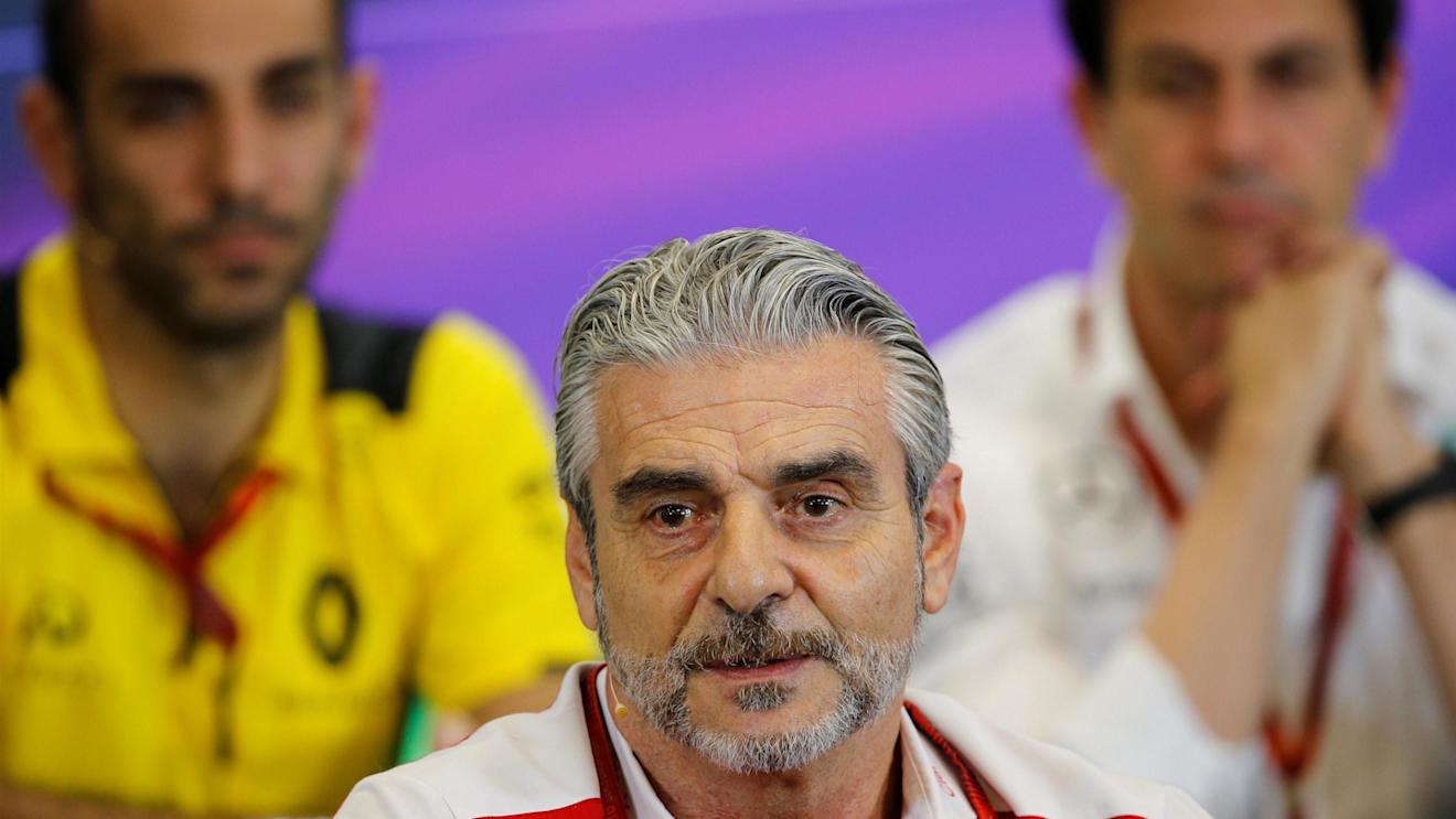 Maurizio Arrivabene (ITA) Ferrari Team Principal in the Press Conference at Formula One World Championship, Rd18, United States Grand Prix, Practice, Circuit of the Americas, Austin, Texas, USA, Friday 21 October 2016. © Sutton Images