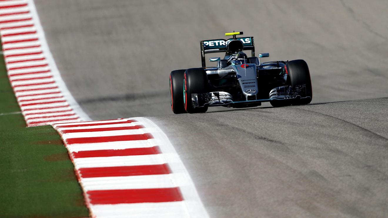 Nico Rosberg (GER) Mercedes-Benz F1 W07 Hybrid at Formula One World Championship, Rd18, United States Grand Prix, Qualifying, Circuit of the Americas, Austin, Texas, USA, Saturday 22 October 2016. © Sutton Images
