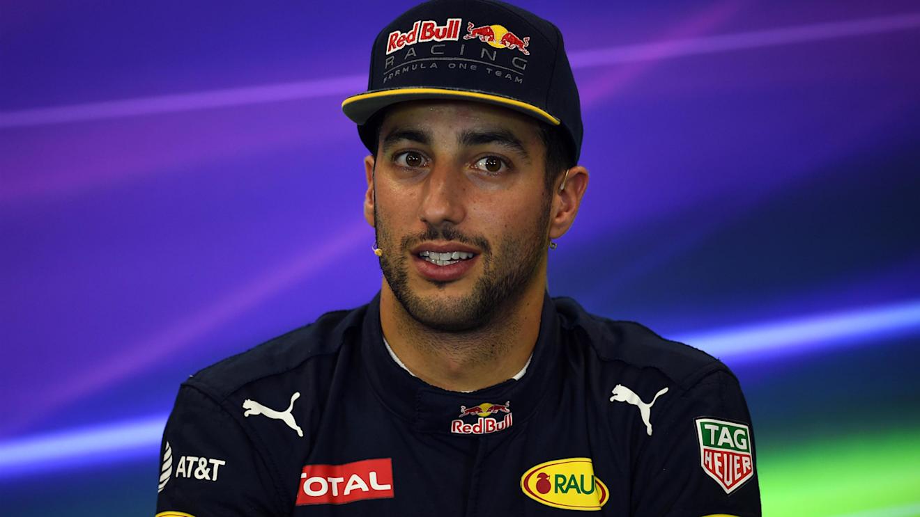Daniel Ricciardo (AUS) Red Bull Racing in the Press Conference at Formula One World Championship, Rd18, United States Grand Prix, Qualifying, Circuit of the Americas, Austin, Texas, USA, Saturday 22 October 2016. © Sutton Images