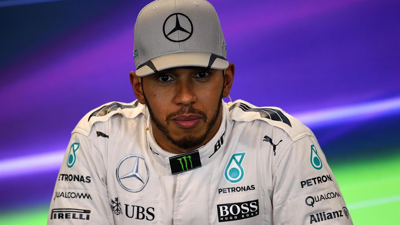 Lewis Hamilton (GBR) Mercedes AMG F1 in the Press Conference at Formula One World Championship, Rd18, United States Grand Prix, Qualifying, Circuit of the Americas, Austin, Texas, USA, Saturday 22 October 2016. © Sutton Images