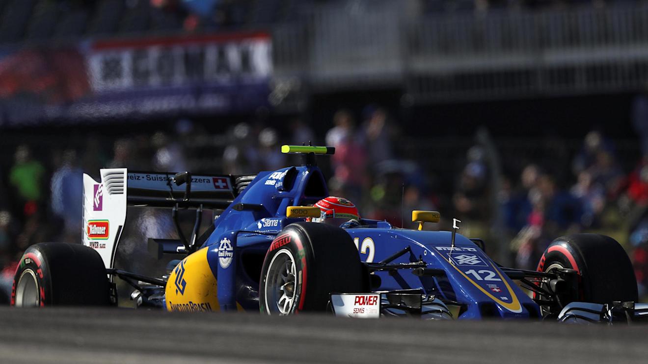 Felipe Nasr (BRA) Sauber C35 at Formula One World Championship, Rd18, United States Grand Prix, Qualifying, Circuit of the Americas, Austin, Texas, USA, Saturday 22 October 2016. © Sutton Images