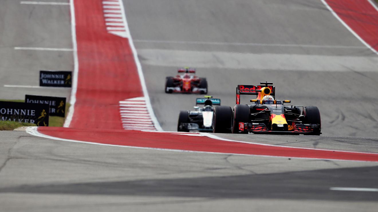 Daniel Ricciardo (AUS) Red Bull Racing RB12 at Formula One World Championship, Rd18, United States Grand Prix, Race, Circuit of the Americas, Austin, Texas, USA, Sunday 23 October 2016. © Sutton Images