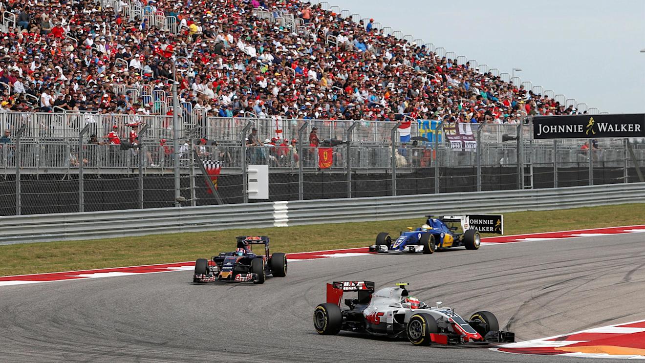 Esteban Gutierrez (MEX) Haas VF-16 at Formula One World Championship, Rd18, United States Grand Prix, Race, Circuit of the Americas, Austin, Texas, USA, Sunday 23 October 2016. © Sutton Images