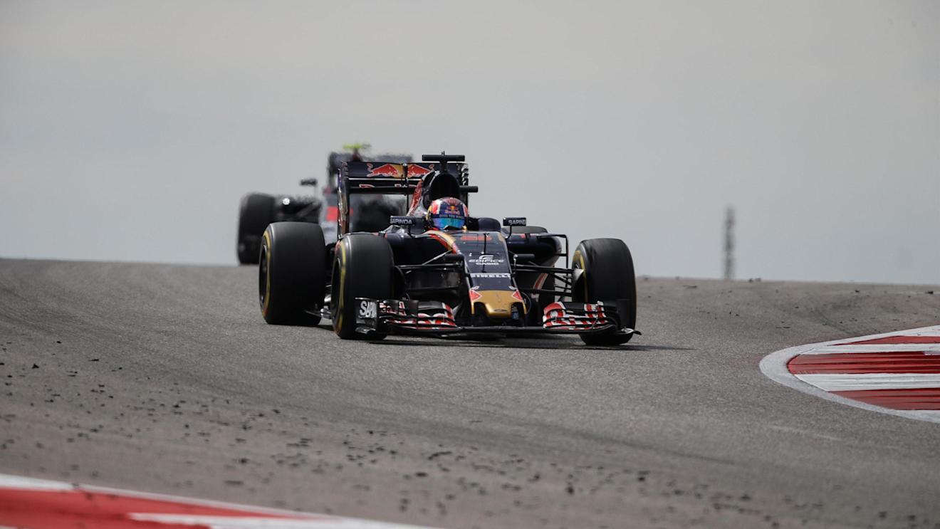 Daniil Kvyat (RUS) Scuderia Toro Rosso STR11 at Formula One World Championship, Rd18, United States Grand Prix, Race, Circuit of the Americas, Austin, Texas, USA, Sunday 23 October 2016. © Sutton Images