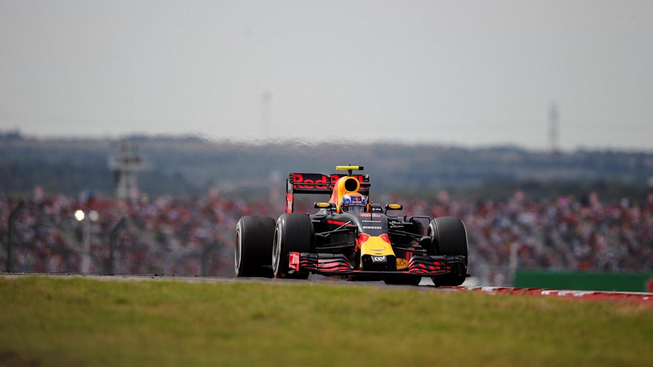 Max Verstappen (NED) Red Bull Racing RB12 at Formula One World Championship, Rd18, United States Grand Prix, Race, Circuit of the Americas, Austin, Texas, USA, Sunday 23 October 2016. © Sutton Images