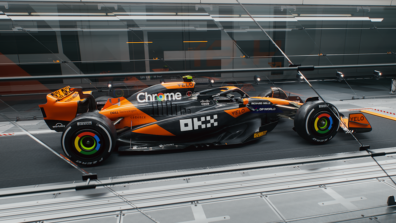 McLaren's 2024 livery features more papaya, a staple of the colour scheme since 2018
