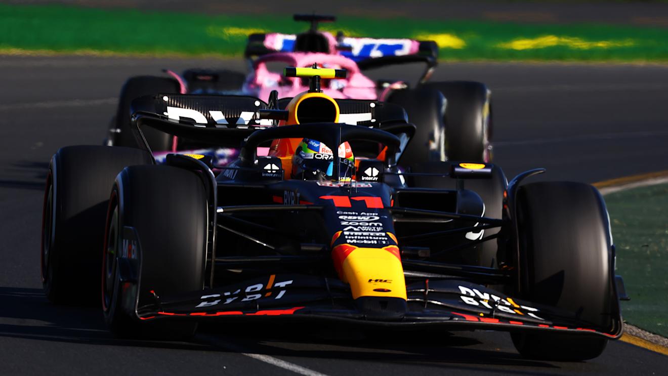 MELBOURNE, AUSTRALIA - APRIL 02: Sergio Perez of Mexico driving the (11) Oracle Red Bull Racing RB19 on track during the F1 Grand Prix of Australia at Albert Park Grand Prix Circuit on April 02, 2023 in Melbourne, Australia. (Photo by Mark Thompson/Getty Images)