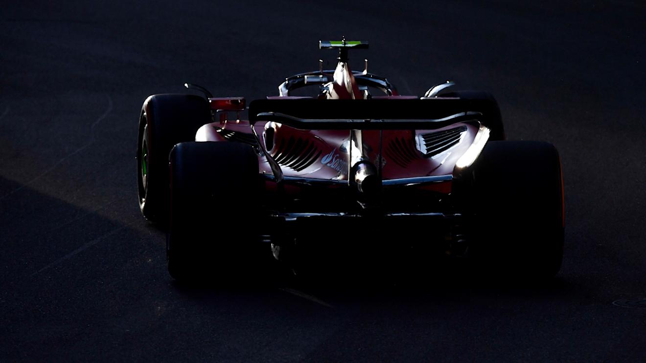 BAKU, AZERBAIJAN - APRIL 28: Carlos Sainz of Spain driving (55) the Ferrari SF-23 on track during qualifying ahead of the F1 Grand Prix of Azerbaijan at Baku City Circuit on April 28, 2023 in Baku, Azerbaijan. (Photo by Rudy Carezzevoli/Getty Images)