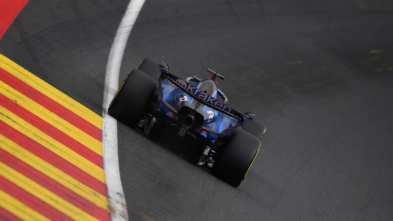 SPA, BELGIUM - JULY 30: Alexander Albon of Thailand driving the (23) Williams FW45 Mercedes on track during the F1 Grand Prix of Belgium at Circuit de Spa-Francorchamps on July 30, 2023 in Spa, Belgium. (Photo by Rudy Carezzevoli - Formula 1/Formula 1 via Getty Images)
