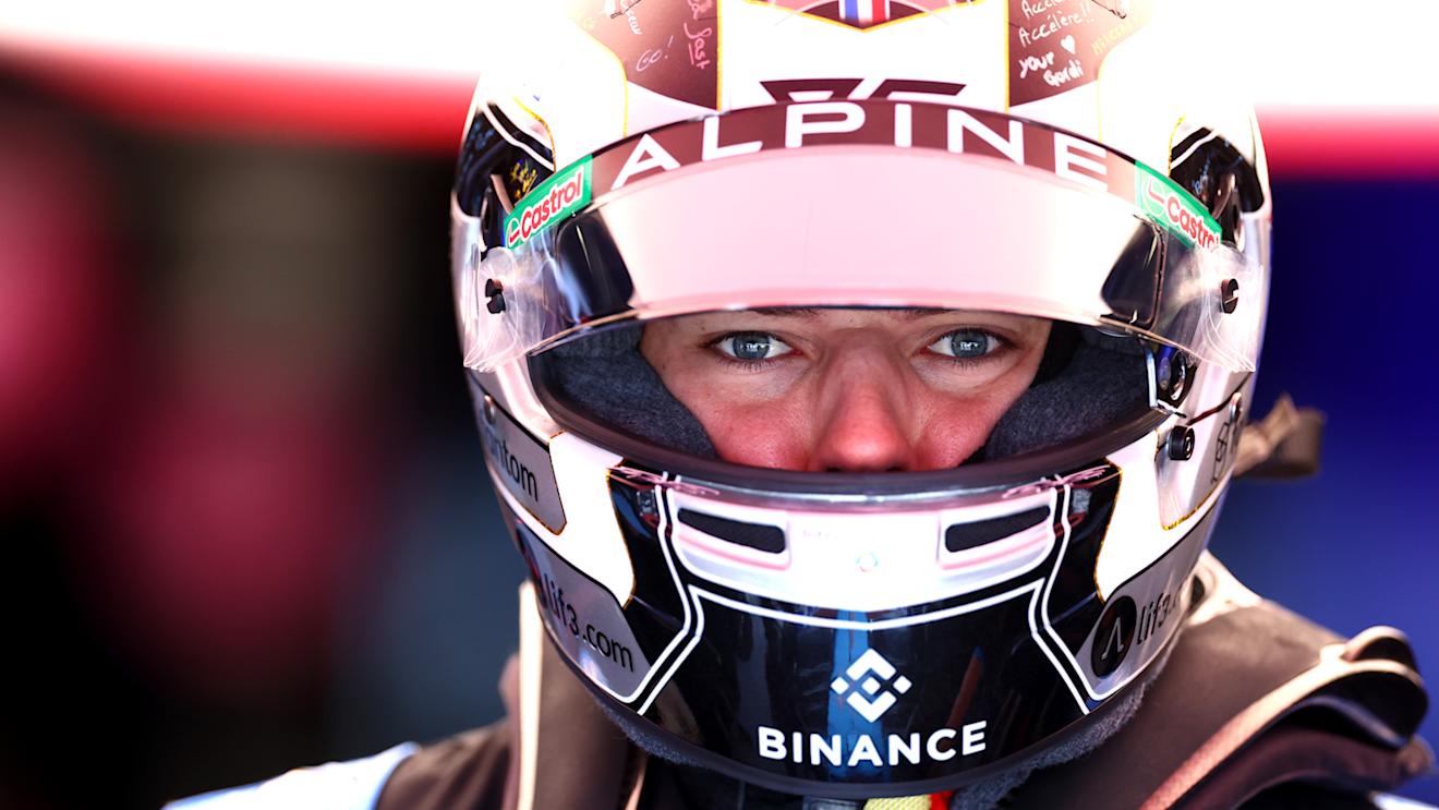 SAO PAULO, BRAZIL - NOVEMBER 03: Pierre Gasly of France and Alpine F1 looks on in the garage during practice ahead of the F1 Grand Prix of Brazil at Autodromo Jose Carlos Pace on November 03, 2023 in Sao Paulo, Brazil. (Photo by Dan Istitene - Formula 1/Formula 1 via Getty Images)