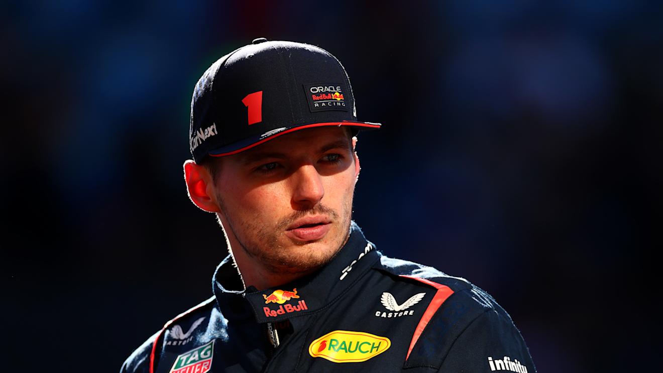 SAO PAULO, BRAZIL - NOVEMBER 04: Sprint winner Max Verstappen of the Netherlands and Oracle Red Bull Racing looks on in parc ferme after the Sprint race ahead of the F1 Grand Prix of Brazil at Autodromo Jose Carlos Pace on November 04, 2023 in Sao Paulo, Brazil. (Photo by Dan Istitene - Formula 1/Formula 1 via Getty Images)