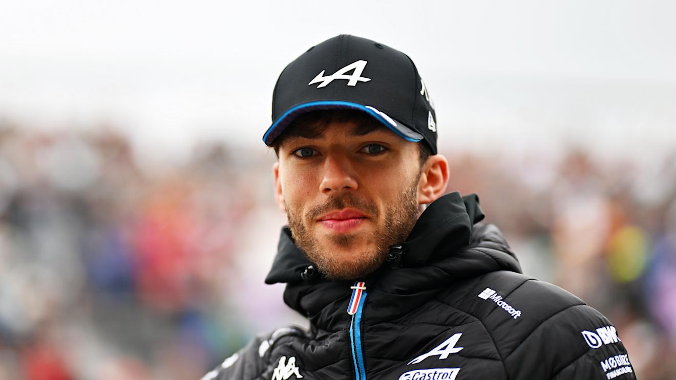 MONTREAL, QUEBEC - JUNE 18: Pierre Gasly of France and Alpine F1 looks on from the drivers parade prior to the F1 Grand Prix of Canada at Circuit Gilles Villeneuve on June 18, 2023 in Montreal, Quebec. (Photo by Dan Mullan/Getty Images)
