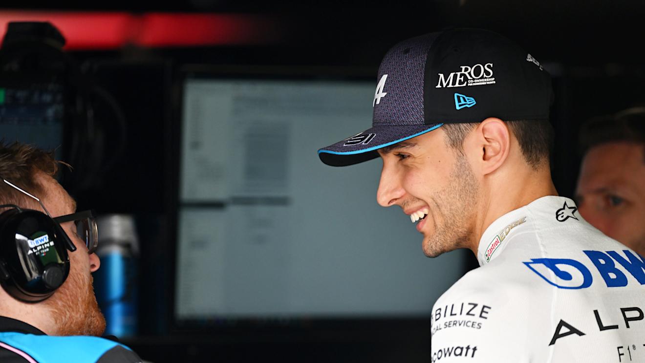 MONTREAL, QUEBEC - JUNE 16: Esteban Ocon of France and Alpine F1 looks on in the garage during practice ahead of the F1 Grand Prix of Canada at Circuit Gilles Villeneuve on June 16, 2023 in Montreal, Quebec. (Photo by Dan Mullan/Getty Images)