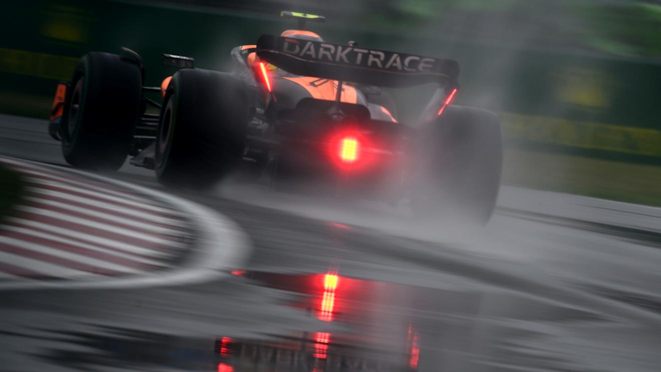 MONTREAL, QUEBEC - JUNE 17: Lando Norris of Great Britain driving the (4) McLaren MCL60 Mercedes on track during final practice ahead of the F1 Grand Prix of Canada at Circuit Gilles Villeneuve on June 17, 2023 in Montreal, Quebec. (Photo by Clive Mason/Getty Images)