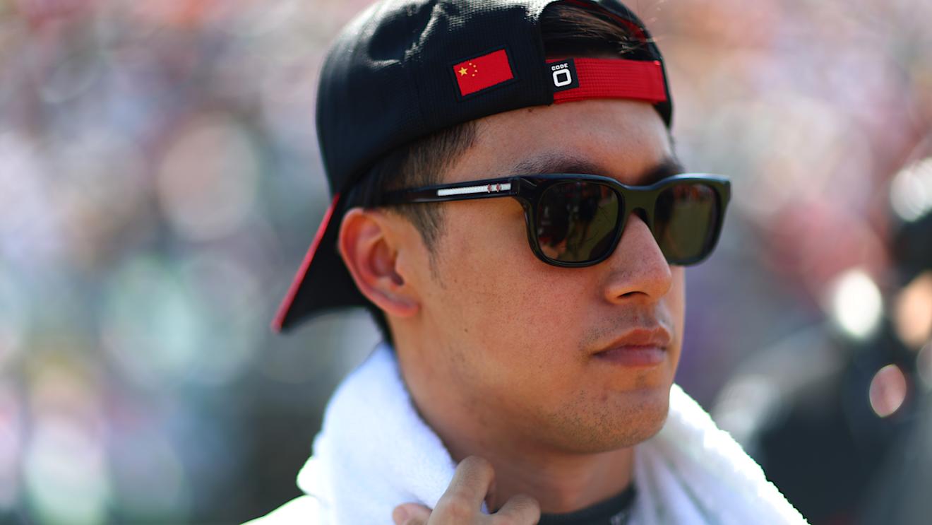 BUDAPEST, HUNGARY - JULY 23: Zhou Guanyu of China and Alfa Romeo F1 prepares to drive on the grid during the F1 Grand Prix of Hungary at Hungaroring on July 23, 2023 in Budapest, Hungary. (Photo by Dan Istitene - Formula 1/Formula 1 via Getty Images)