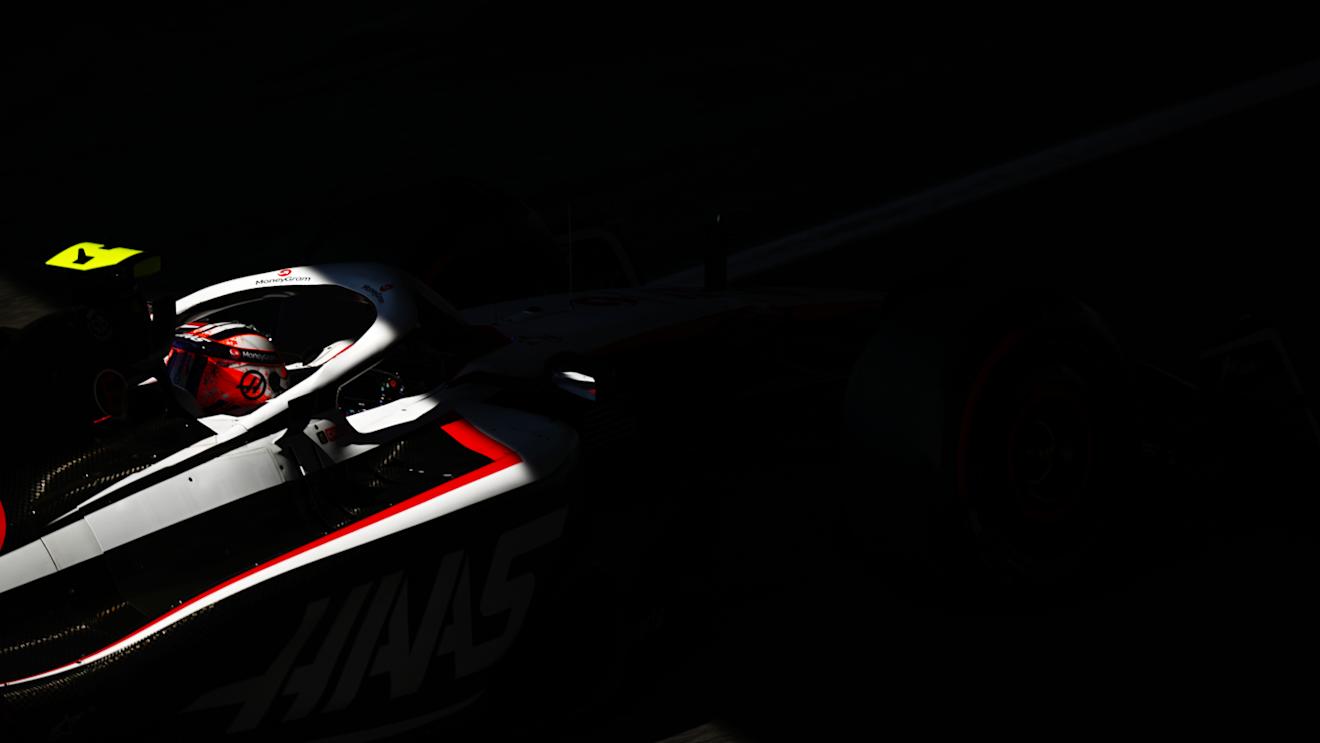 SUZUKA, JAPAN - SEPTEMBER 23: Nico Hulkenberg of Germany driving the (27) Haas F1 VF-23 Ferrari on track during final practice ahead of the F1 Grand Prix of Japan at Suzuka International Racing Course on September 23, 2023 in Suzuka, Japan. (Photo by Clive Mason/Getty Images)