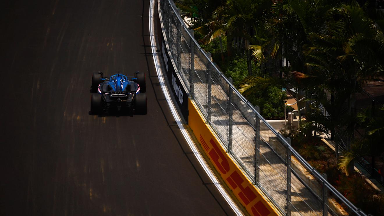 MIAMI, FLORIDA - MAY 06: Esteban Ocon of France driving the (31) Alpine F1 A523 Renault on track during final practice ahead of the F1 Grand Prix of Miami at Miami International Autodrome on May 06, 2023 in Miami, Florida. (Photo by Jared C. Tilton/Getty Images)