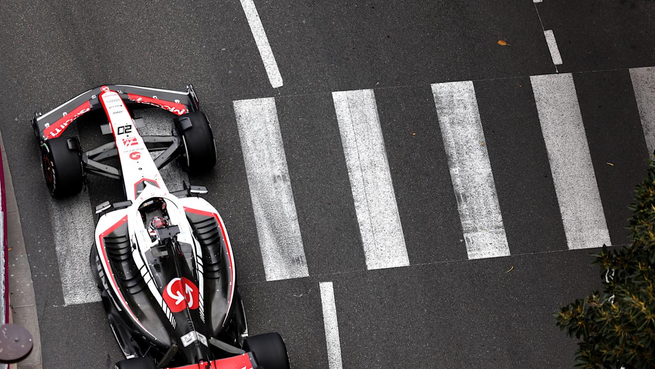 MONTE-CARLO, MONACO - MAY 28: Kevin Magnussen of Denmark driving the (20) Haas F1 VF-23 Ferrari on track during the F1 Grand Prix of Monaco at Circuit de Monaco on May 28, 2023 in Monte-Carlo, Monaco. (Photo by Bryn Lennon - Formula 1/Formula 1 via Getty Images)