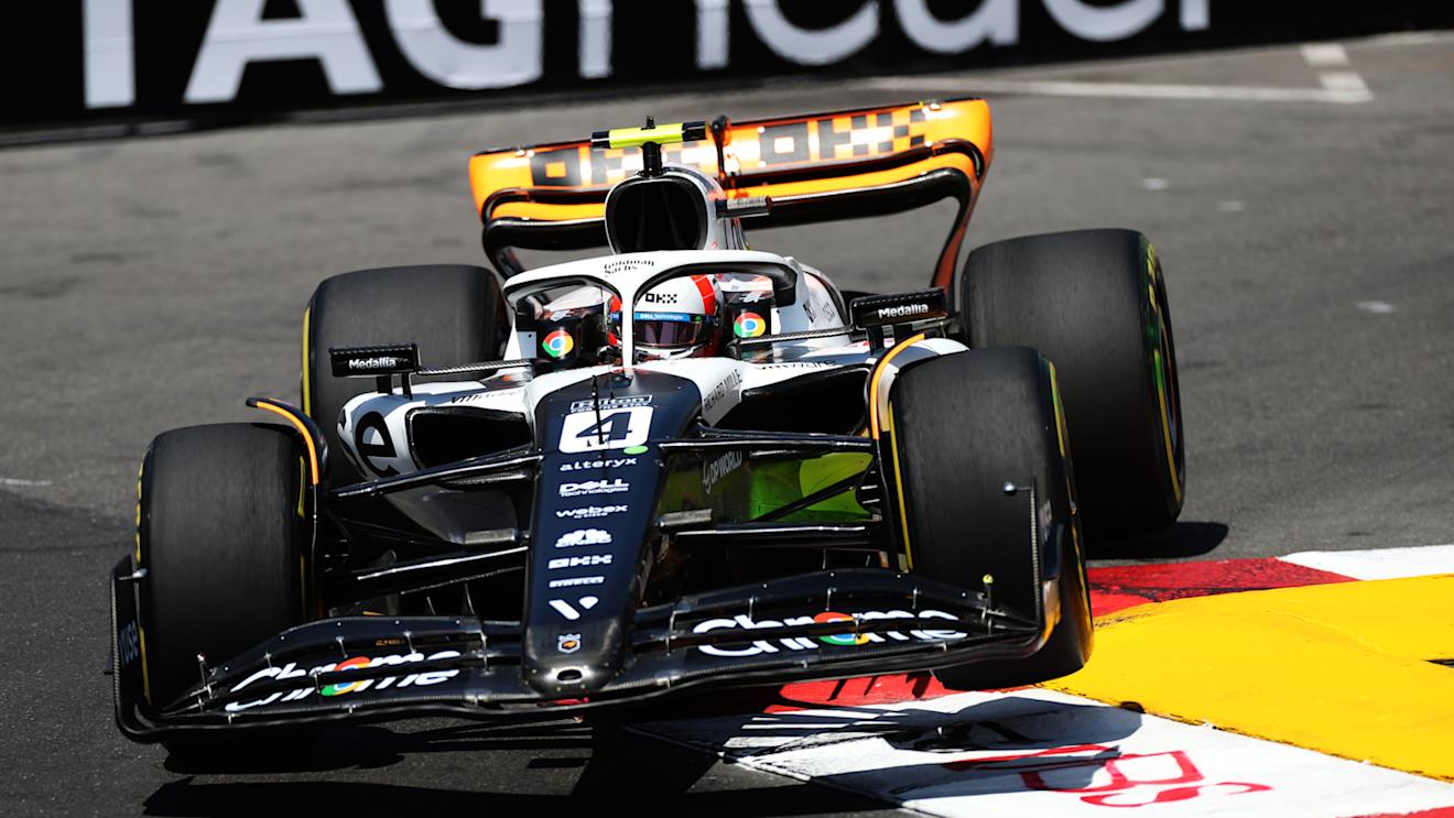 MONTE-CARLO, MONACO - MAY 26: Lando Norris of Great Britain driving the (4) McLaren MCL60 Mercedes on track during practice ahead of the F1 Grand Prix of Monaco at Circuit de Monaco on May 26, 2023 in Monte-Carlo, Monaco. (Photo by Peter Fox/Getty Images)