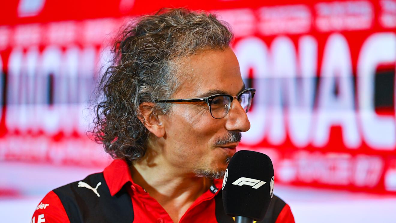 MONTE-CARLO, MONACO - MAY 26: Laurent Mekies, Scuderia Ferrari Sporting Director attends the Team Principals Press Conference during practice ahead of the F1 Grand Prix of Monaco at Circuit de Monaco on May 26, 2023 in Monte-Carlo, Monaco. (Photo by Dan Mullan/Getty Images)