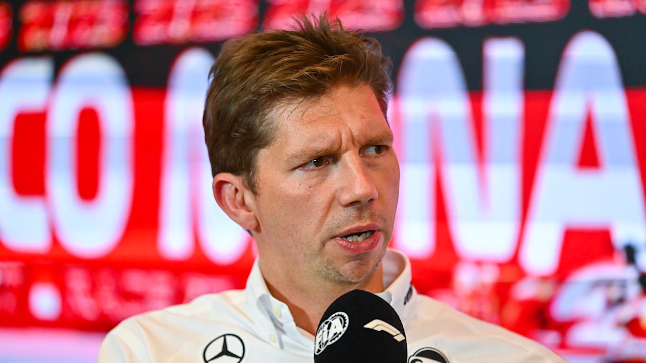 MONTE-CARLO, MONACO - MAY 26: James Vowles, Team Principal of Williams attends the Team Principals Press Conference during practice ahead of the F1 Grand Prix of Monaco at Circuit de Monaco on May 26, 2023 in Monte-Carlo, Monaco. (Photo by Dan Mullan/Getty Images)