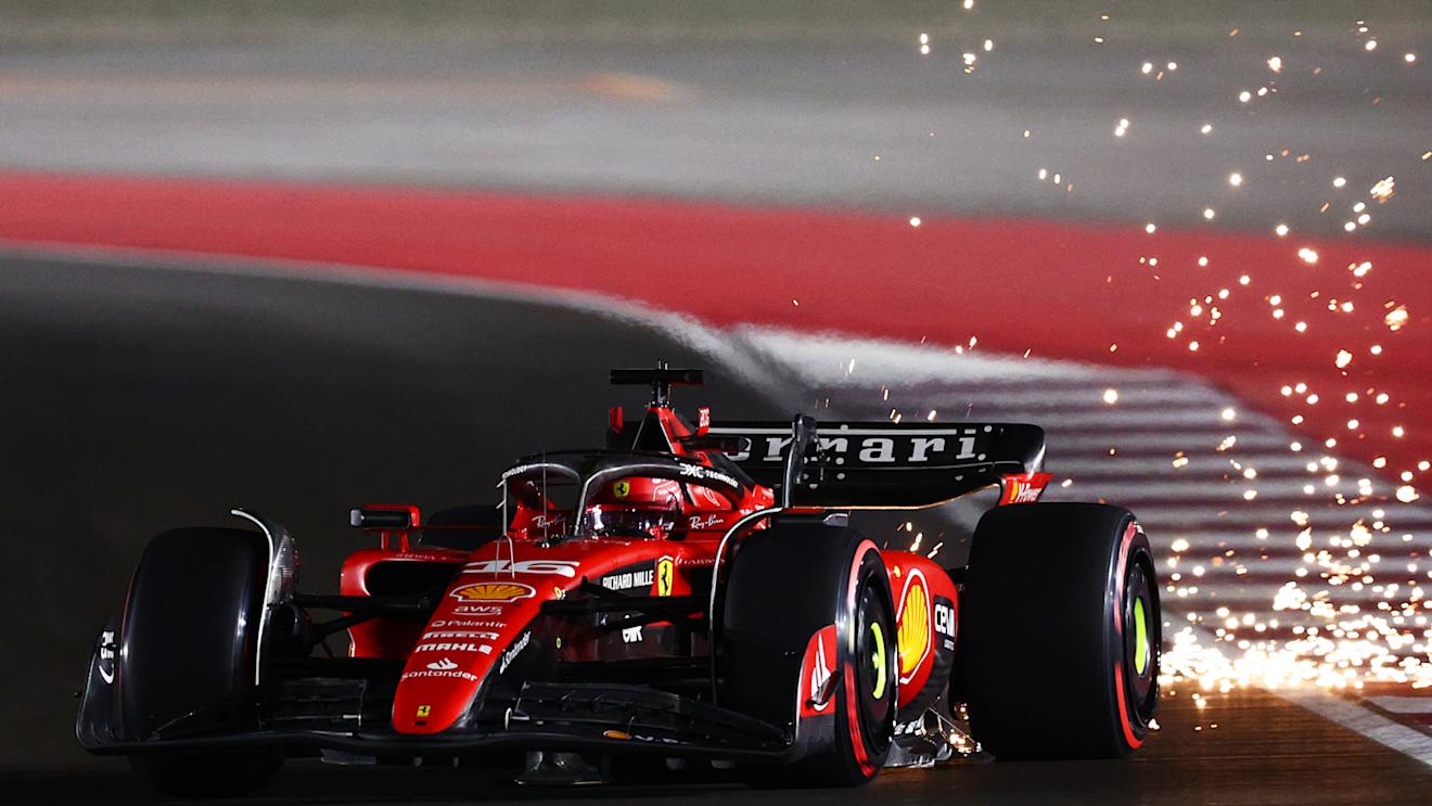 LUSAIL CITY, QATAR - OCTOBER 06: Charles Leclerc of Monaco driving the (16) Ferrari SF-23 on track during qualifying ahead of the F1 Grand Prix of Qatar at Lusail International Circuit on October 06, 2023 in Lusail City, Qatar. (Photo by Clive Rose/Getty Images)