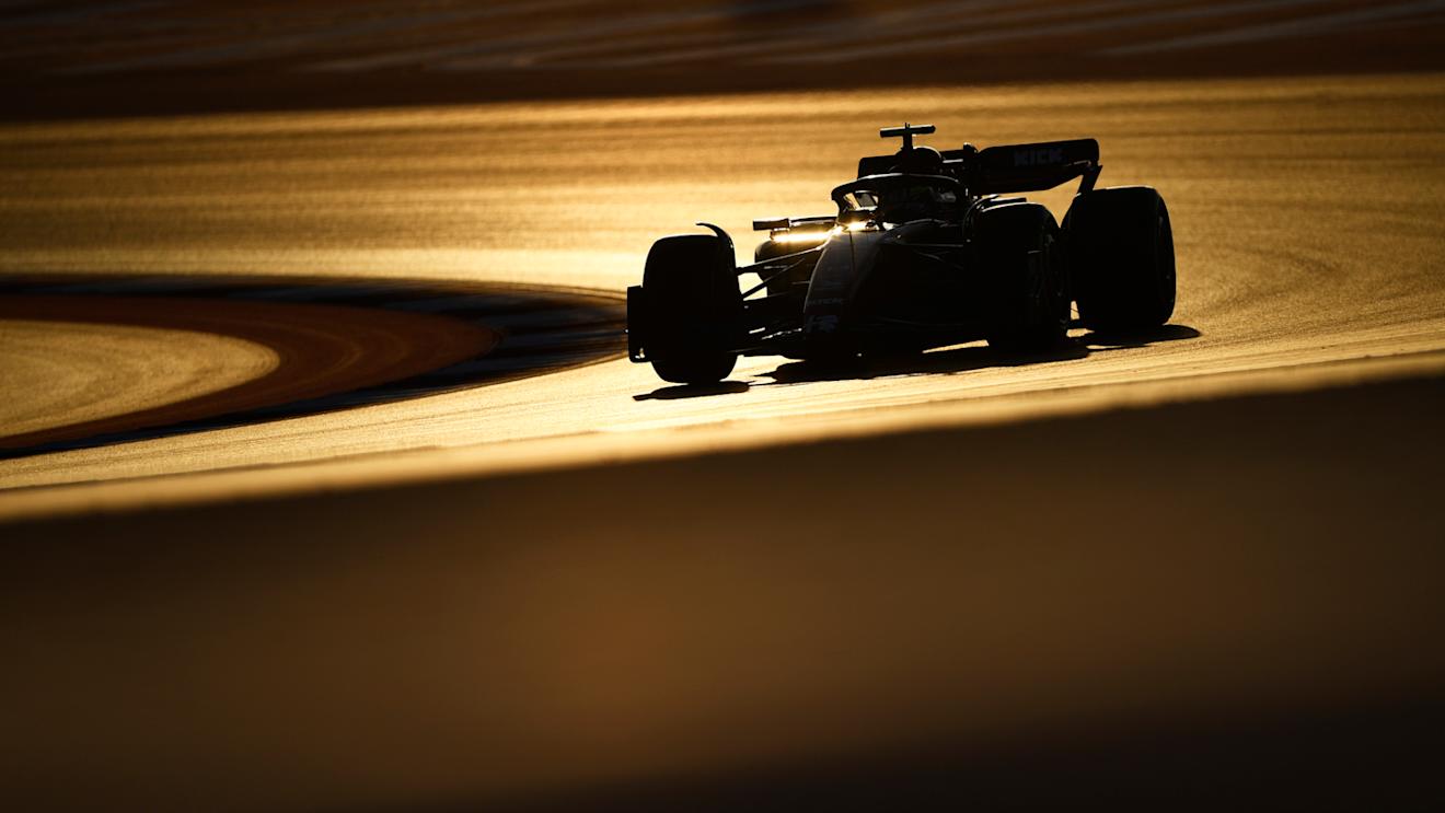 LUSAIL CITY, QATAR - OCTOBER 07: Zhou Guanyu of China driving the (24) Alfa Romeo F1 C43 Ferrari on track during the Sprint Shootout ahead of the F1 Grand Prix of Qatar at Lusail International Circuit on October 07, 2023 in Lusail City, Qatar. (Photo by Rudy Carezzevoli/Getty Images)
